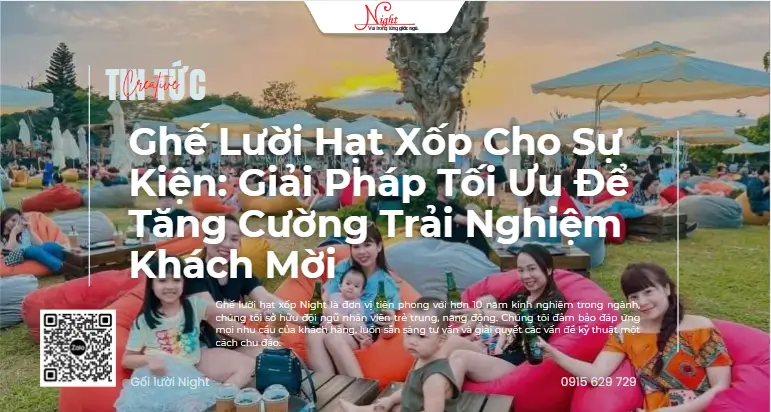 ghe luoi hat xop night cho su kien