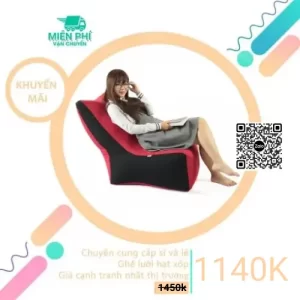 Ghế lười hạt xốp hình sofa mềm mại cao cấp GL076