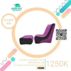 Ghế lười hạt xốp hình sofa cao cấp TPHCM GL078