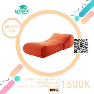 Ghế lười hạt xốp kiểu giường lười thư giãn cao cấp GL119