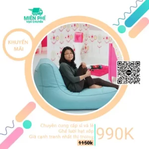 Ghế lười hạt xốp sofa cao cấp GL169